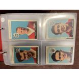 ALBUM OF A & BC TRADING CARDS FROM 1958 FOOTBALLERS 46 CARDS,