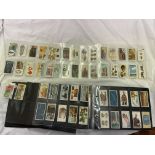 CARD ALBUM - 1905 PLAYERS PICTURE CARDS OF LIFE ON BOARD A MAN O WAR 1805 AND 1905 31 CARDS,