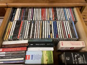 LARGE SELECTION OF CLASSICAL CDS (DRAWERS NOT INCLUDED