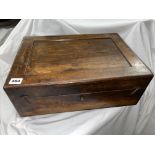 VINTAGE TOOL MAKERS/CLOCK REPAIRERS WORK BOX