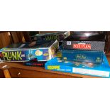 SELECTION OF BOARD GAMES INCLUDING KERPLUNK