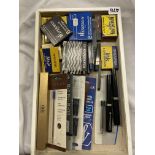 TWO FOUNTAIN PENS AND COLLECTION OF INK CARTRIDGES