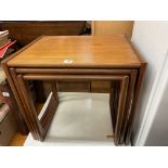 NEST OF 1970S TEAK TABLES