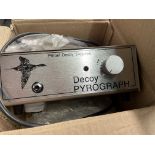 BOXED DECOY PYROGRAPH