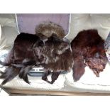 SELECTION OF FUR STOLES AND FOX WRAPS