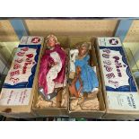 TWO BOXED PELHAM PUPPETS (ALICE IN WONDERLAND WITH BOX AND ONE OTHER)