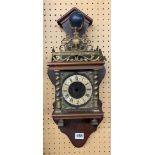 REPRODUCTION DUTCH STAARK CLOCK CASE WITH PAIR WEIGHTS