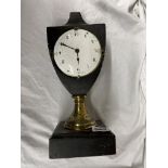 FRENCH PEDESTAL MANTLE TIME PIECE