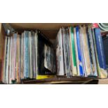 BOX OF VINYL LPS