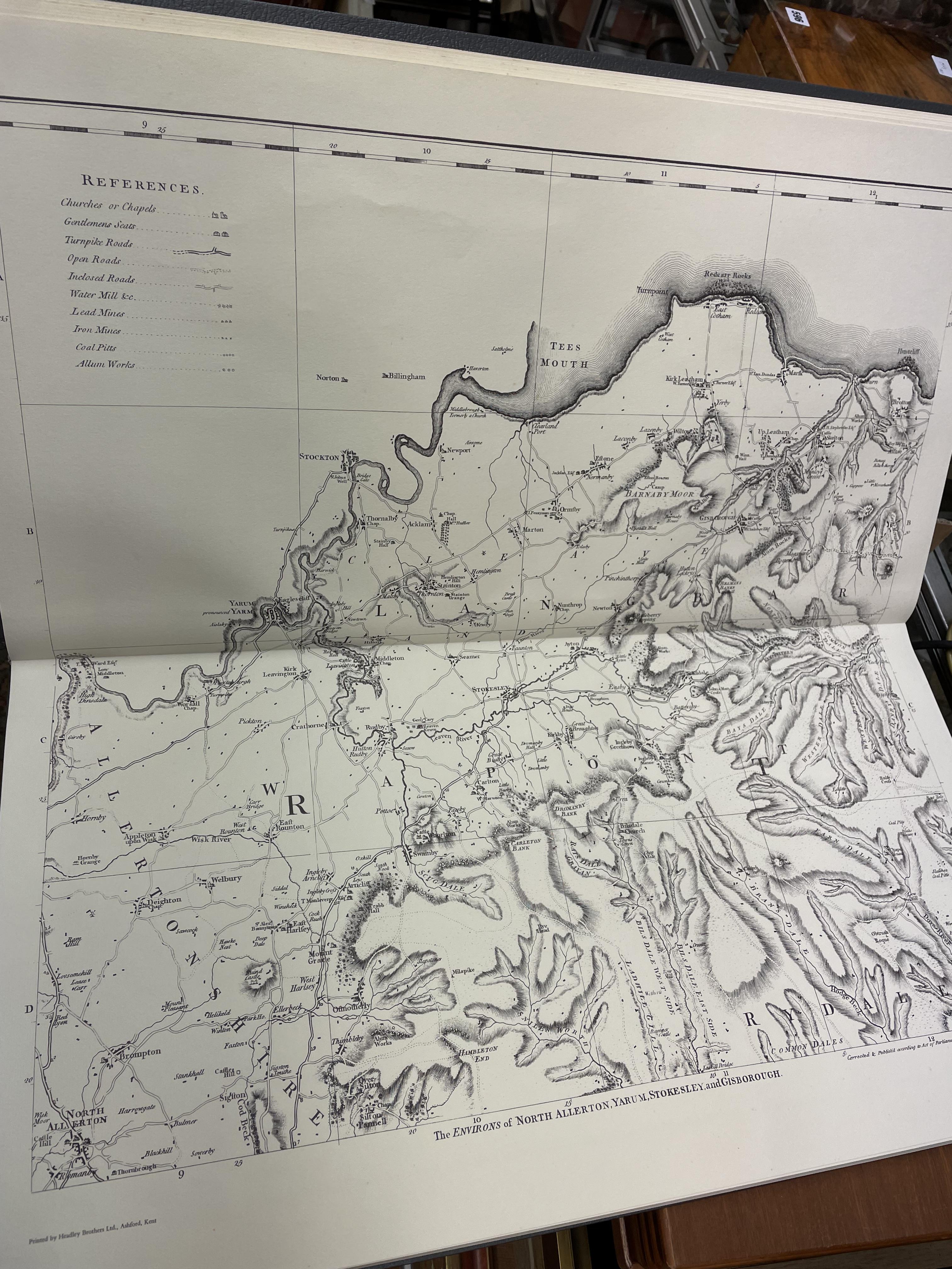 BOUND COPY OF COUNTY OF YORK SURVEY'D IN MDCCLXVII, VIII, - Image 5 of 5