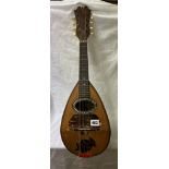 G GRANDINI GIROLAMO THIBOUVILLE-LAMY ROSEWOOD MOTHER OF ABALONE AND TORTOISESHELL MANDOLIN