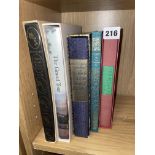 SELECTION OF FOLIO SOCIETY BOOKS INCLUDING THE PILGRIM, VENICE THE MOST TRIUMPHANT CITY,