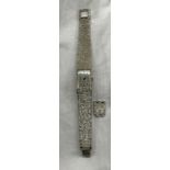 LADIES AVIA TEXTURED BARK EFFECT WRIST WATCH WITH SPARE LINK