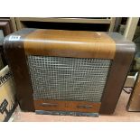 EKCO WALNUT CASED MAINS RADIO,