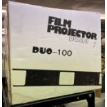 BOXED DUAL 8 FILM PROJECTOR