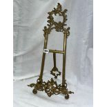 BRASS ROCOCO EASEL BACK PHOTO FRAME