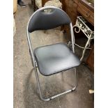 PADDED SEATED FOLDING CHAIR