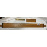 FORSTER GROOM & CO OF LONDON BOXWOOD RULER,