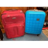 SAMSONITE TYPE AND NYLON WEEKEND TRAVEL CASES