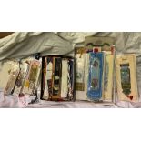 LARGE BOXED COLLECTION OF VARIOUS BOOK MARKS INCLUDING CASH'S SILK BOOKMARKS