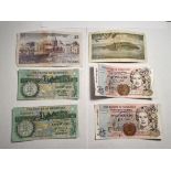 GUERNSEY PAPER BANK NOTES £1 AND £5 DENOMINATIONS