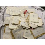 BOX OF ENVELOPES OF ASSORTED WORLD POSTAGE STAMPS
