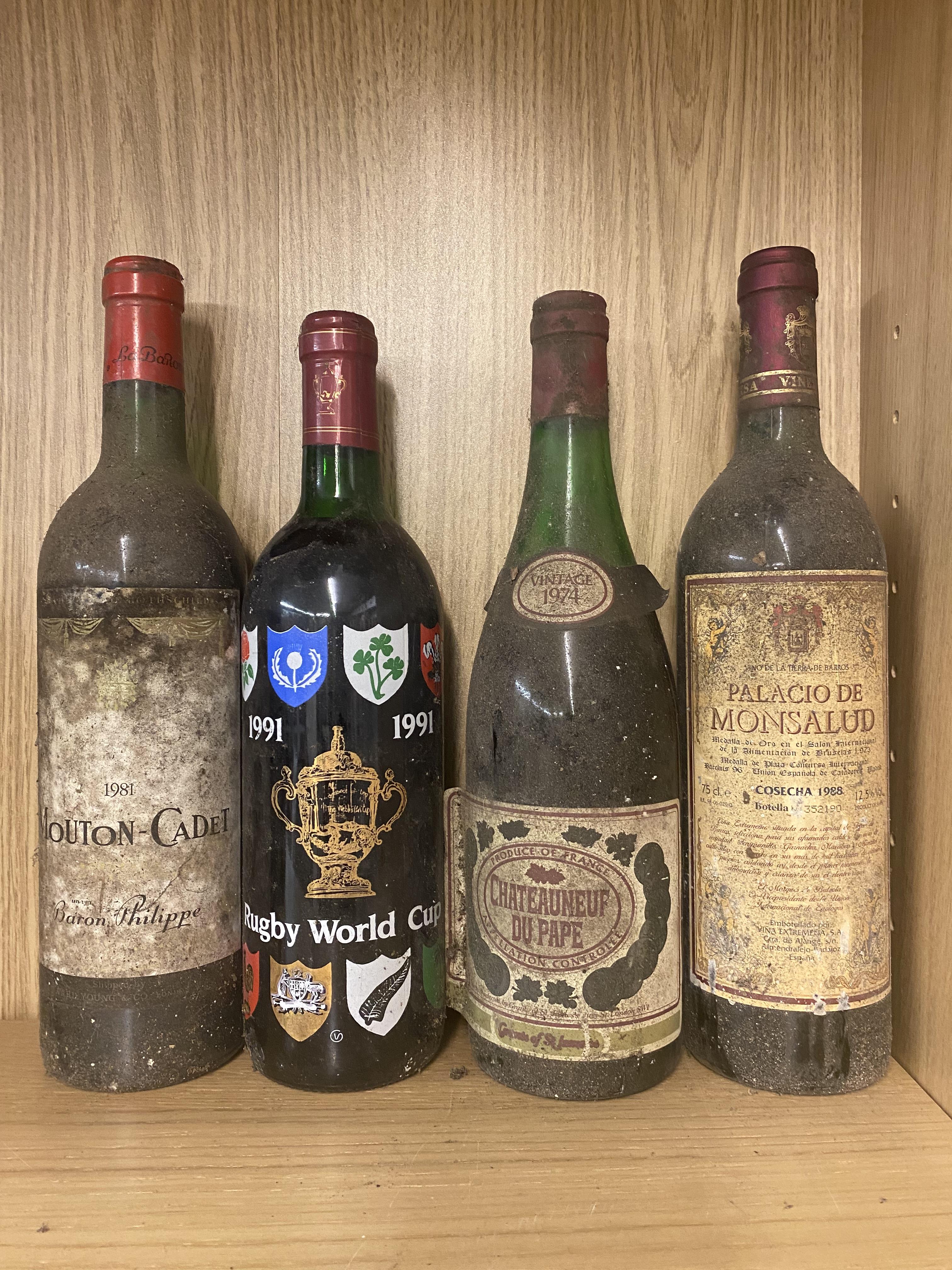 VINTAGE TAYLORS PORT AND VARIOUS BOTTLES OF MAINLY RED WINES - Image 3 of 5