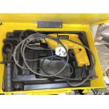 YELLOW CASED POWER DRILL