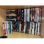 SELECTION OF DVDS INCLUDING BOXED WALLANDER? AND A QUANTITY OF MUSIC CONCERT DVDS