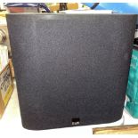 BOWERS AND WILKINS SUB WOOFER SPEAKER WITH MANUAL