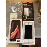 USED IPHONE SE BOXED WITH CHARGER,