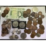 BAG OF MIXED PRE DECIMAL GB COINS,