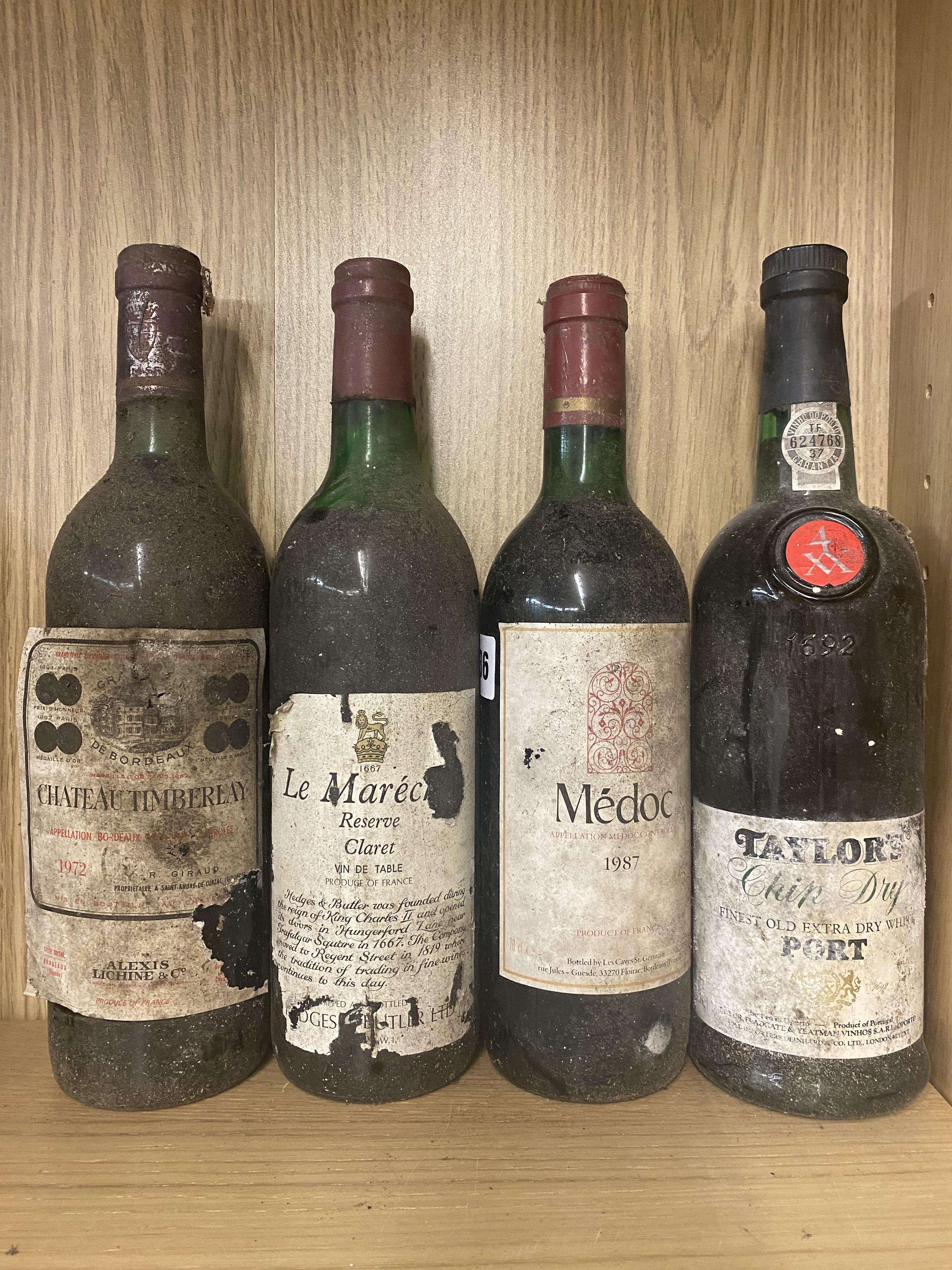 VINTAGE TAYLORS PORT AND VARIOUS BOTTLES OF MAINLY RED WINES - Image 5 of 5
