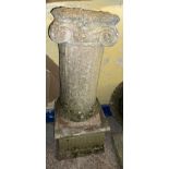 STONEWARE CORINTHIAN COLUMN