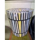 VINTAGE 1950S/60S LINEN BIN