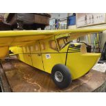 YELLOW MODEL AEROPLANE A/F