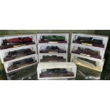 TEN MODEL LOCOMOTIVES INCLUDING THE LMS ROYAL SCOT, THE GENERAL,