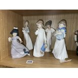 FIVE NAO FIGURES OF CHILDREN