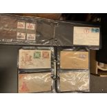 BOX OF ASSORTED STAMPS MAINLY CANADIAN EXAMPLES