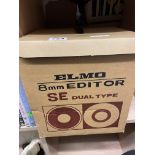 8MM ELMO FILM EDITOR AND PROJECTOR SCREENS