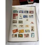 STANLEY GIBBONS TOWER POSTAGE STAMP ALBUM,