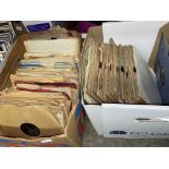 TWO LARGE BOXES OF 78 RECORDS FROM 1940S/50S MAINLY JAZZ - SYDNEY BECHET, GENE KRUPPA,