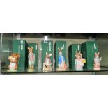 BOXED BESWICK BEATRIX POTTER FIGURES - SQUIRREL NUTKIN,