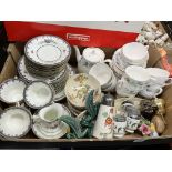 ADDERLEYS BEST BONE CHINA TEA SERVICE AND COLCLOUGH LINDON TEA SERVICE