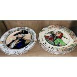 SET OF ROYAL DOULTON SERIES WARE PLATES - THE DOCTOR,