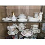 TWO SHELVES OF ROYAL DOULTON BRAMBLY HEDGE WARES,