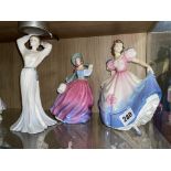 COALPORT LADIES OF FASHION FIGURE 'YASMIN',