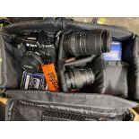 BOXED NIKON F90X CAMERA IN CARRY CASE WITH ACCESSORIES