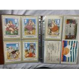 ROYAL MAIL POSTCARD BINDER OF SETS OF FIRST DAY ISSUE CARDS,