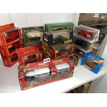 SIX SOLIDO DIECAST MODEL VINTAGE CARS, THREE DINKY MODELS,